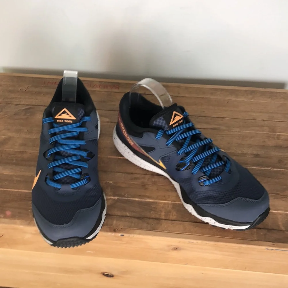 NIKE blue juniper trail all terrain mountain sneakers us mens size 9.5_3